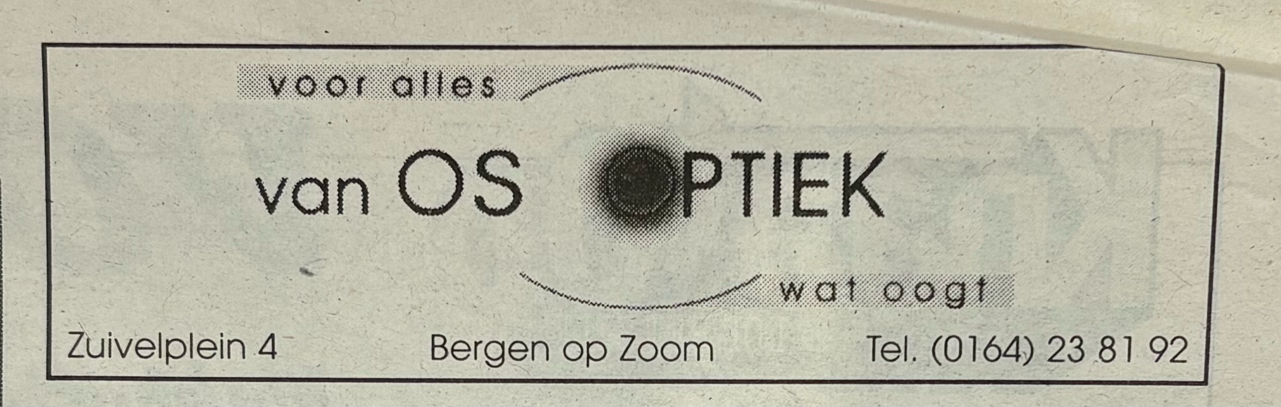 Logo van Os Optiek 1996